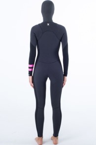 Hurley-Plus 5/3 Frontzip Hooded Dames Wetsuit