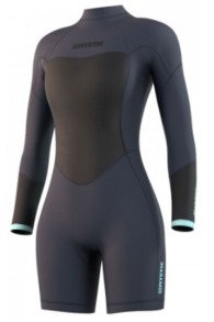 Mystic-Brand Longarm Shorty 3/2 Backzip Womens 2023 Wetsuit