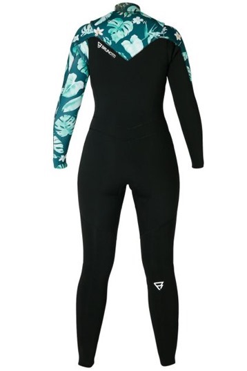 Brunotti Glow 5 3 Frontzip Dames 2022 Wetsuit M Grijs