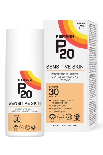 Riemann-P20 Zonnebrand Sensitive SPF30 Cream 200ml