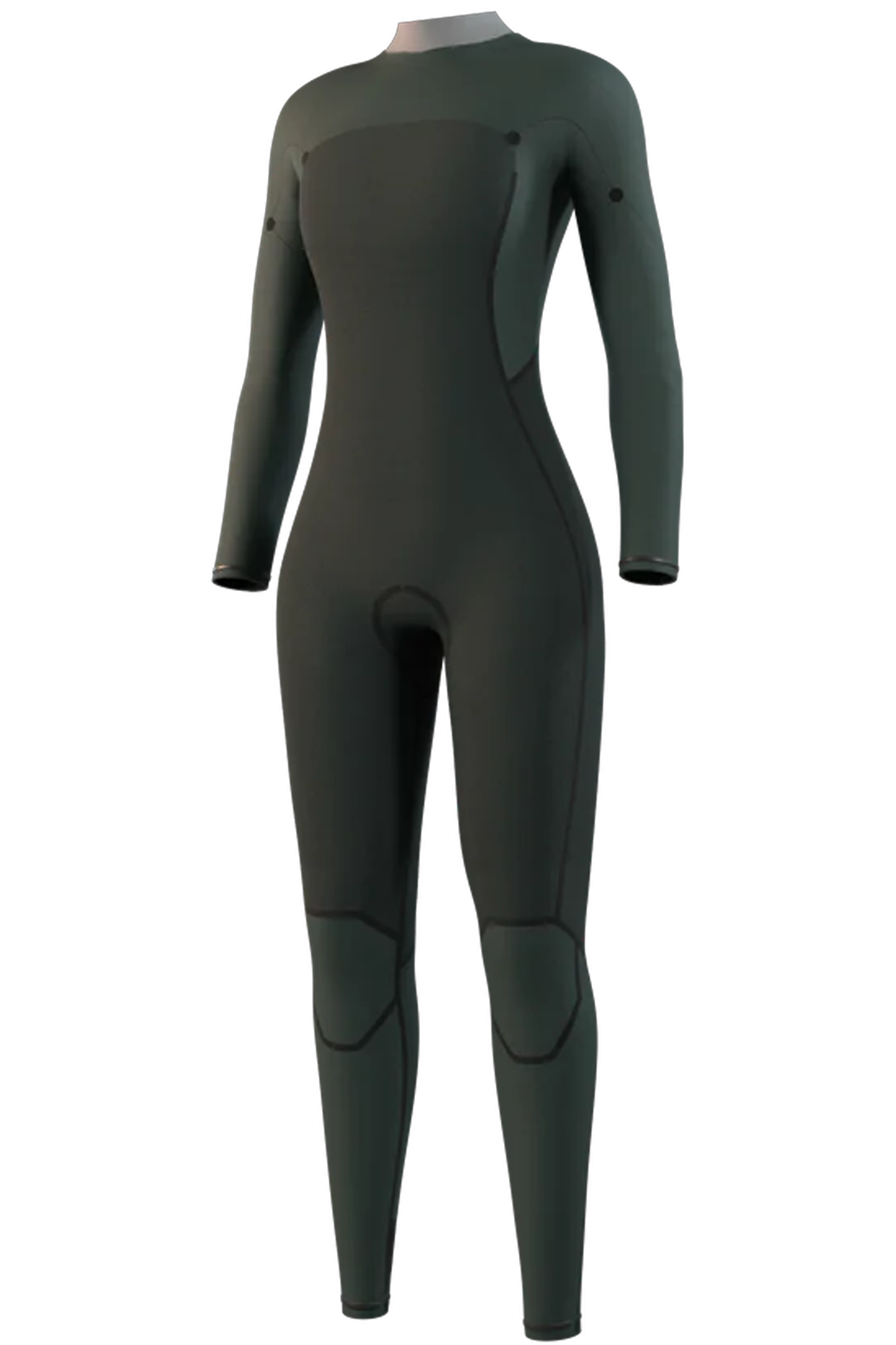 Mystic-Haven 3/2 Double Frontzip Women Wetsuit